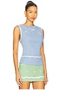 view 2 of 5 Marie Tank Top in Bleu
