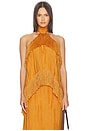 view 1 of 4 Jones Fringe Top in Orange