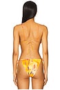 view 3 of 4 Willow Ring Bikini Top in Here Comes The Sun