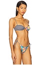 view 2 of 5 Lane Bikini Top in Chaos