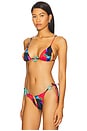 view 3 of 5 Sade Charm Bikini Top in Kaleidoscope