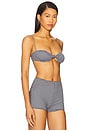 view 2 of 5 Logan Bikini Top in Checkered