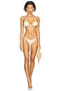 view 4 of 4 Jona Ring Bikini Bottom in Champagne