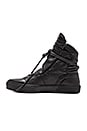 view 5 of 6 Giove Hi W in Black Leather