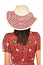 view 2 of 3 Breton Hat in Red