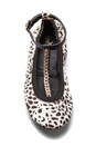 view 3 of 5 Calf Hair Flat in Dalmation