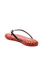 view 4 of 6 Roee Zig Zag Flip Flop in Engine Red & Indigo