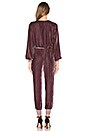 view 3 of 3 Ambrosia Velvet Jumpsuit in Oakwood