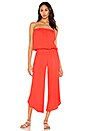 view 1 of 3 Aviana Jumpsuit in Papaya Solid