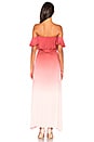 view 3 of 3 Ayana Dress in Rust & Peony Ombre Wash