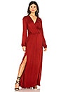 view 1 of 3 Chontel Maxi Dress in Blood Orange IW
