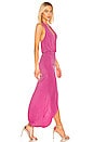view 2 of 3 Birdseye Dress in Fuchsia
