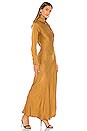 view 2 of 4 Febe Dress in Olive Bark