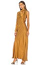 view 3 of 4 Febe Dress in Olive Bark