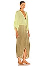 view 2 of 3 Siren Maxi Dress in Soft Neon Ombre