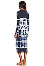 view 3 of 3 X REVOLVE Dax Midi Dress in Blue Wave Wash
