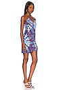 view 2 of 3 Brazil Mini Dress in Pacific Spin Wash