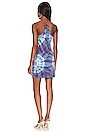 view 3 of 3 Brazil Mini Dress in Pacific Spin Wash