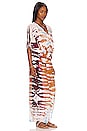 view 2 of 3 Luelle Midi Dress in Pacific Reef Wash