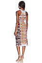 view 3 of 3 Iggy Midi Dress in Pacific Reef Wash