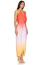 view 2 of 3 Siren Slip Dress in Mandarin Ombre
