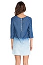 view 3 of 5 Stanton Dress in Denim Ombre in Denim Ombe