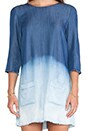 view 5 of 5 Stanton Dress in Denim Ombre in Denim Ombe
