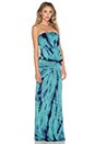 view 2 of 3 ROBE MAXI SYDNEY in Teal Dreamer