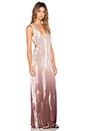 view 2 of 3 Alba Maxi Dress in Mocha Rain Ombre