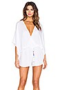 view 1 of 4 Ashley Romper in White