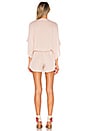view 3 of 3 Ashley Romper in Pancake in Pancake Solid