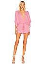 view 1 of 3 Ashley Romper in Hot Pink