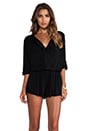 view 1 of 6 Malik Romper in Black