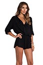view 3 of 6 Malik Romper in Black