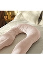 view 3 of 5 CAPA DE ALMOFADA EUCALPYTUS PILLOW COVER in Blush Pink