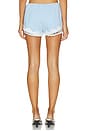 view 4 of 6 Lace Lined Short in Pastel Blue