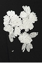 view 5 of 5 Floral Sequin Cardigan in Black