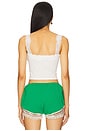 view 3 of 4 Lace Trimmed Camisole in White