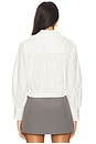 view 3 of 4 Lace Trimmed Blouse in White