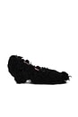 view 1 of 5 Faux Fur Kitten Heels in Black
