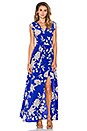 view 1 of 3 Swept Away Maxi Dress in Royal Blue Carnation