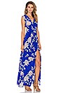 view 2 of 3 Swept Away Maxi Dress in Royal Blue Carnation