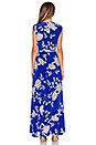view 3 of 3 Swept Away Maxi Dress in Royal Blue Carnation