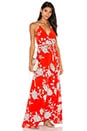 view 1 of 3 Rush Hour Maxi Dress in Red Carnation