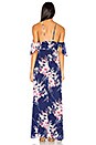 view 3 of 3 Endless Love Maxi Dress in Botanical Garden Navy