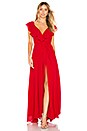 view 1 of 3 Full Bloom Maxi Dress in Red