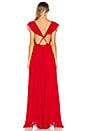 view 3 of 3 Full Bloom Maxi Dress in Red