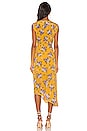 view 3 of 3 VESTIDO MIDI MIDTOWN in Daisy Bouquet Marigold
