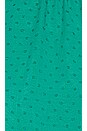view 4 of 4 Class Act Dress in Swiss Dot Jewel Emerald