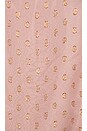 view 5 of 5 West Village Dress in Lurex Blush Swiss Dot